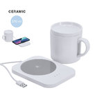 Calentador Tazas Cargador Wasoox BLANCO